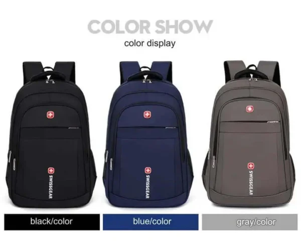 Swissgear Men Laptop Backpack Blue - Image 5