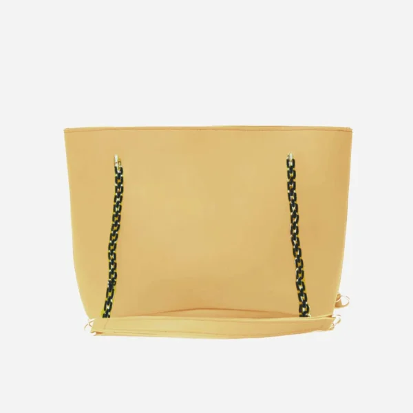 VEGAS BEIGE WITH BLACK CHAIN - Image 2